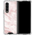 Pink Marble Galaxy Z Fold4 5G Clear Case