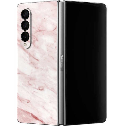 Pink Marble Galaxy Z Fold4 5G Skin