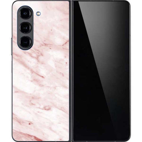 Pink Marble Galaxy Z Fold5 5G Skin