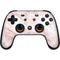 Pink Marble Google Stadia Controller Skin