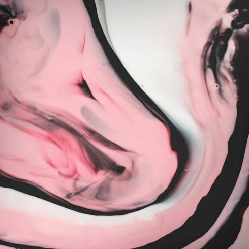 Pink Marble Ink Dell Alienware Skin