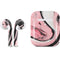 Pink Marble Ink Apple AirPods 2 Skin