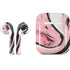 Pink Marble Ink Apple AirPods 2 Skin