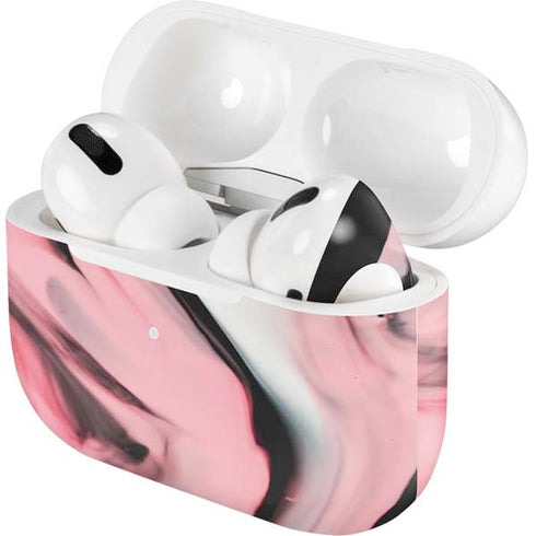 Pink Marble Ink Apple AirPods Pro Skin