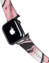 Pink Marble Ink Apple Watch Band 42-44mm