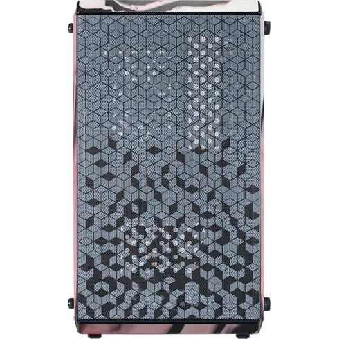 Pink Marble Ink Cooler Master MasterBox Q300L Mini Tower Skin