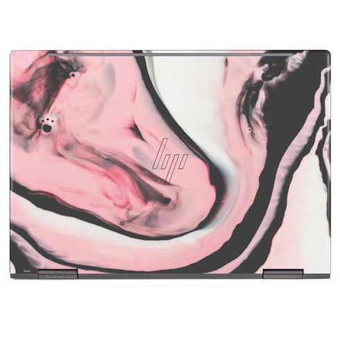 Pink Marble Ink HP Envy Skin