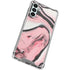 Pink Marble Ink Galaxy A13 5G Clear Case