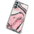 Pink Marble Ink Galaxy A14 5G Clear Case