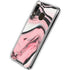 Pink Marble Ink Galaxy A30 Clear Case