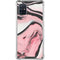 Pink Marble Ink Galaxy A51 5G Clear Case