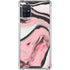 Pink Marble Ink Galaxy A51 5G Clear Case