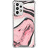Pink Marble Ink Galaxy A53 5G Clear Case