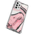 Pink Marble Ink Galaxy A53 5G Clear Case