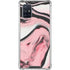 Pink Marble Ink Galaxy A71 5G Clear Case