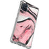 Pink Marble Ink Galaxy A71 5G Clear Case