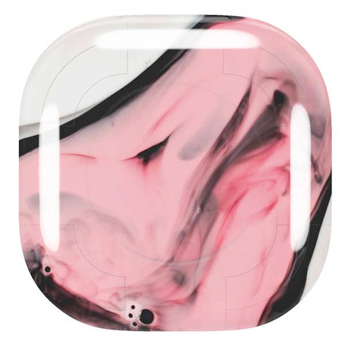 Pink Marble Ink Galaxy Buds Live Skin