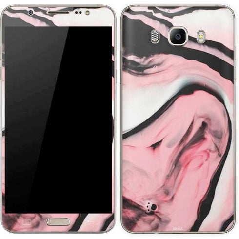 Pink Marble Ink Galaxy J7 Skin