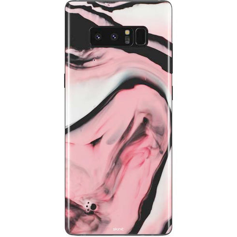 Pink Marble Ink Galaxy Note 8 Skin