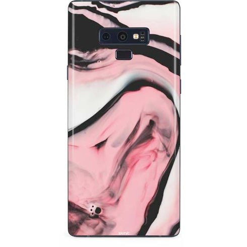 Pink Marble Ink Galaxy Note 9 Skin