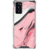 Pink Marble Ink Galaxy Note20 5G Clear Case