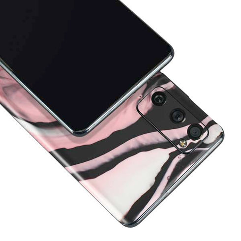 Pink Marble Ink Galaxy S20 Fan Edition Skin