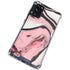 Pink Marble Ink Galaxy S20 FE Clear Case
