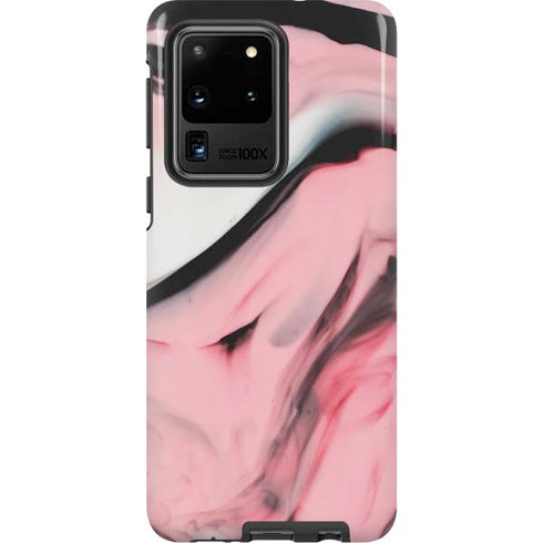 Pink Marble Ink Galaxy S20 Ultra 5G Pro Case