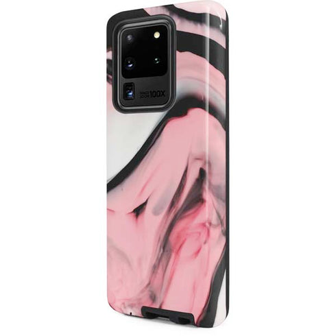 Pink Marble Ink Galaxy S20 Ultra 5G Pro Case