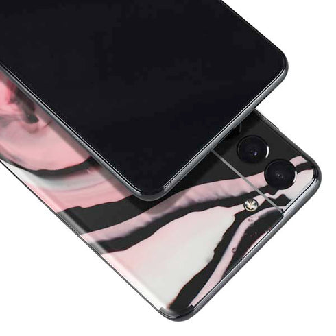 Pink Marble Ink Galaxy S21 5G Skin