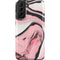 Pink Marble Ink Galaxy S21 FE Pro Case