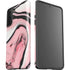 Pink Marble Ink Galaxy S21 FE Pro Case