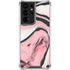 Pink Marble Ink Galaxy S21 Ultra 5G Clear Case