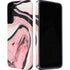 Pink Marble Ink Galaxy S22 Plus Pro Case