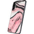 Pink Marble Ink Galaxy S22 Plus Skin