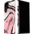 Pink Marble Ink Galaxy S22 Ultra Pro Case