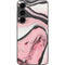 Pink Marble Ink Galaxy S23 Skin