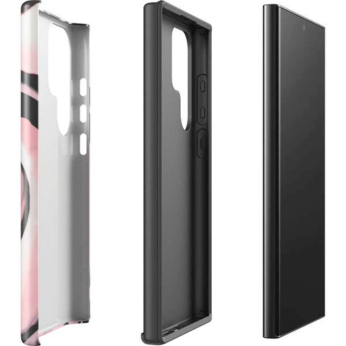 Pink Marble Ink Galaxy S24 Ultra Impact Case