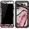 Pink Marble Ink Galaxy S7 Active Skin