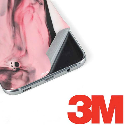 Pink Marble Ink Galaxy S8 Skin