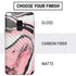 Pink Marble Ink Galaxy S9 Skin