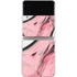 Pink Marble Ink Galaxy Z Flip4 5G Skin