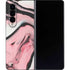 Pink Marble Ink Galaxy Z Fold4 5G Skin