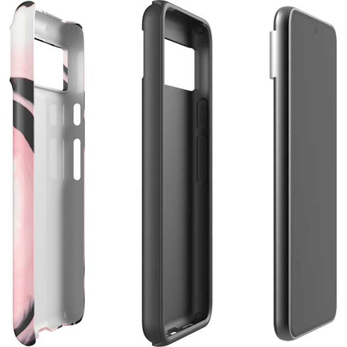 Pink Marble Ink Google Pixel 8 Pro Impact Case