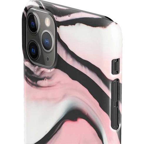Pink Marble Ink iPhone 11 Pro Max Lite Case
