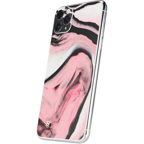 Pink Marble Ink iPhone 11 Pro Max Skin