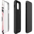 Pink Marble Ink iPhone 12 Impact Case