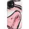 Pink Marble Ink iPhone 12 Mini Impact Case