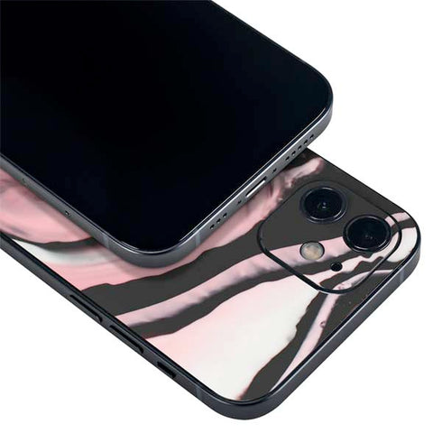 Pink Marble Ink iPhone 12 Mini Skin