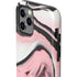 Pink Marble Ink iPhone 12 Pro Impact Case